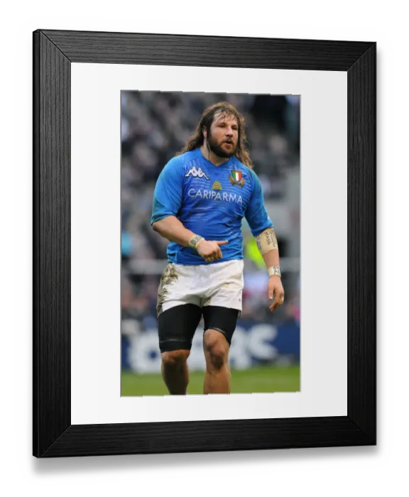 Framed Print : Martin Castrogiovanni