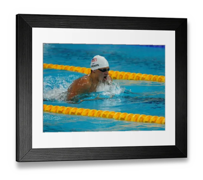 Framed Print : Ryan Lochte Framed Print : Ryan Lochte