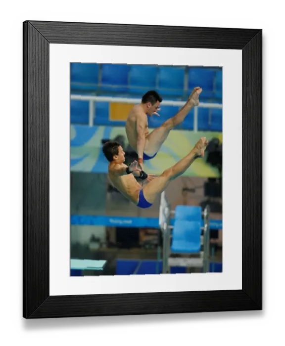 Framed Print : Tom Daley & Blake Aldridge Framed Print : Tom Daley & Blake Aldridge