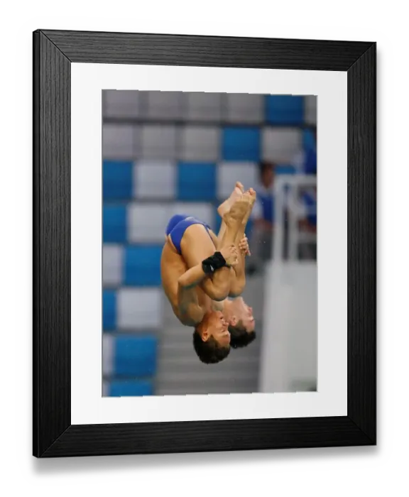 Framed Print : Tom Daley & Blake Aldridge Framed Print : Tom Daley & Blake Aldridge