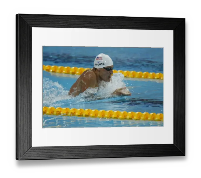 Framed Print : Ryan Lochte Framed Print : Ryan Lochte