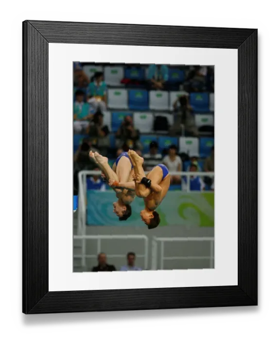 Framed Print : Blake Aldridge & Tom Daley Framed Print : Blake Aldridge & Tom Daley