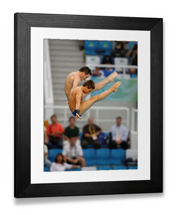 Framed Print : Blake Aldridge & Tom Daley Framed Print : Blake Aldridge & Tom Daley
