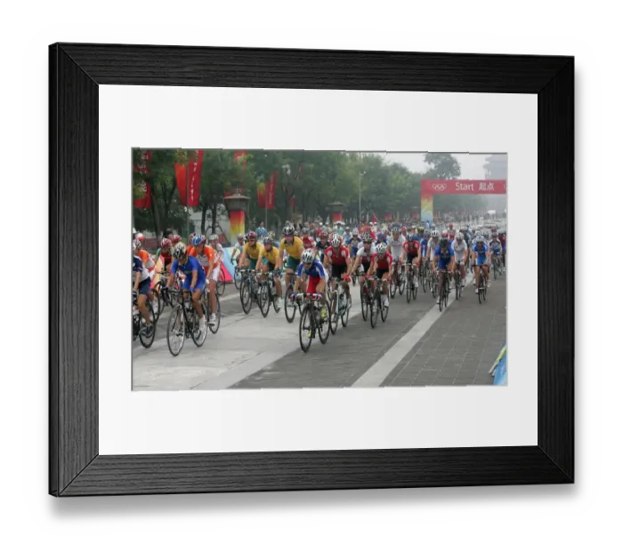 Framed Print : The Start Womens Cycling Road Race Womens Cycling Road Race Olympic Stadium Framed Print : The Start Womens Cycling Road Race Womens Cycling Road Race Olympic Stadium