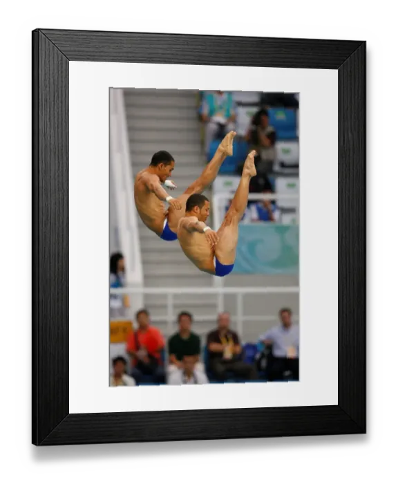 Framed Print : Jose Antonio Guerra & Erick Fornaris Framed Print : Jose Antonio Guerra & Erick Fornaris