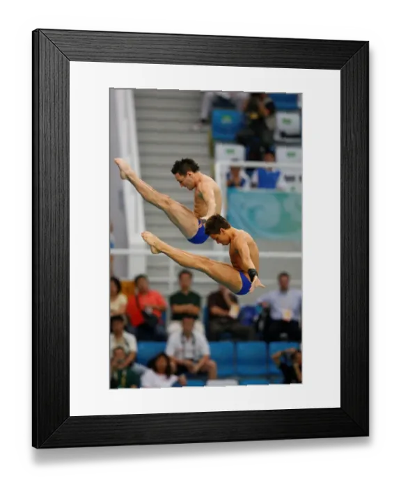 Framed Print : Blake Aldridge & Tom Daley Framed Print : Blake Aldridge & Tom Daley