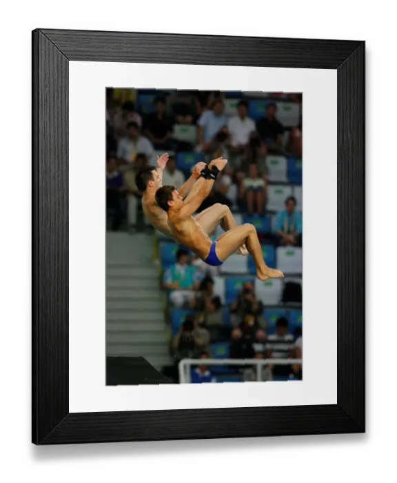 Framed Print : Blake Aldridge & Tom Daley Framed Print : Blake Aldridge & Tom Daley