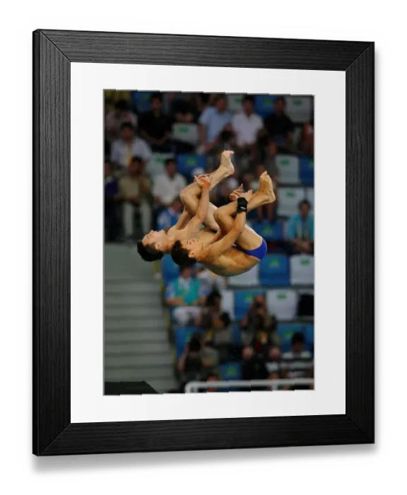 Framed Print : Blake Aldridge & Tom Daley Framed Print : Blake Aldridge & Tom Daley