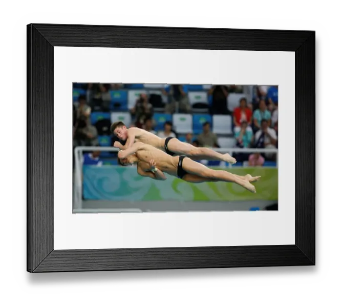 Framed Print : David Boudia & Thomas Finchum Framed Print : David Boudia & Thomas Finchum