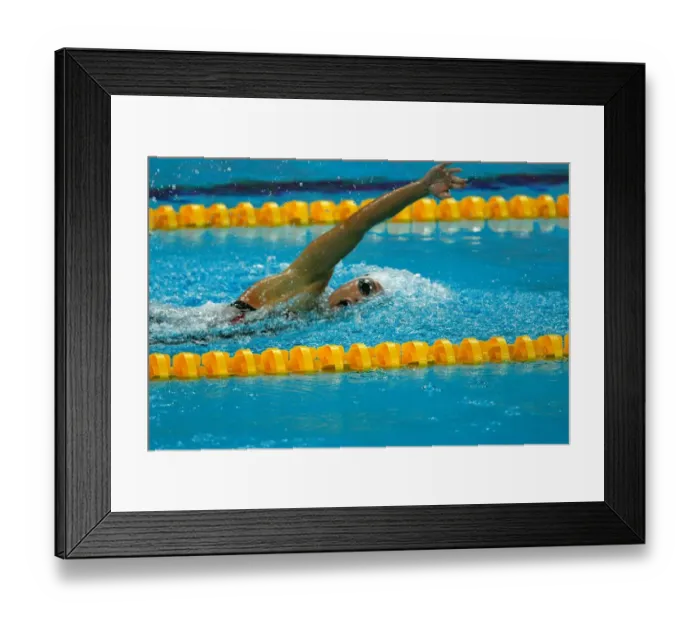 Framed Print : Natalie Coughlin