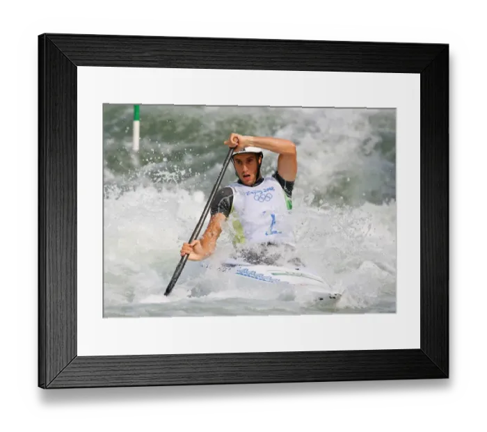Framed Print : Tony Estanguet Framed Print : Tony Estanguet