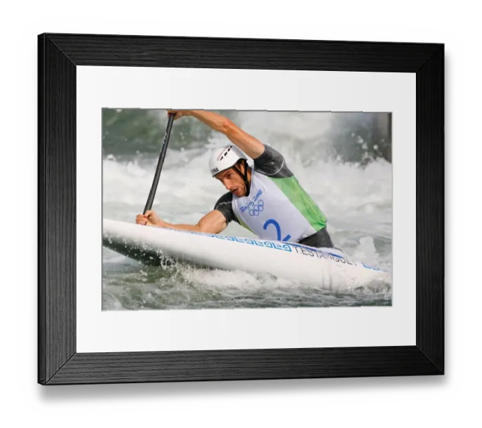 Framed Print : Tony Estanguet Framed Print : Tony Estanguet