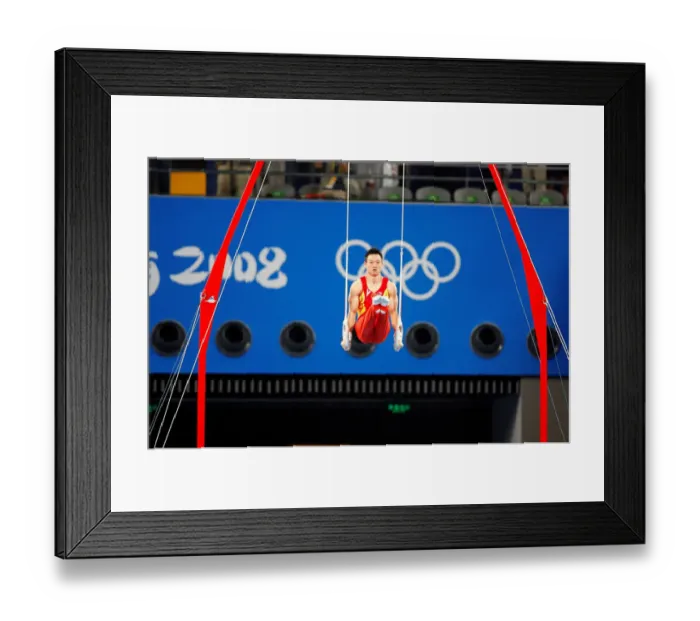 Framed Print : Wei Yang China Mens Artistic Gymnastics Olympic Stadium Framed Print : Wei Yang China Mens Artistic Gymnastics Olympic Stadium