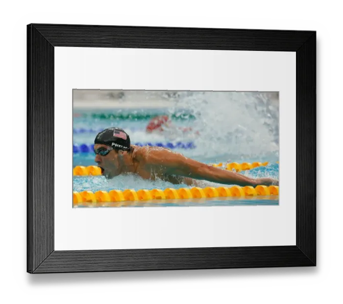 Framed Print : Michael Phelps Framed Print : Michael Phelps