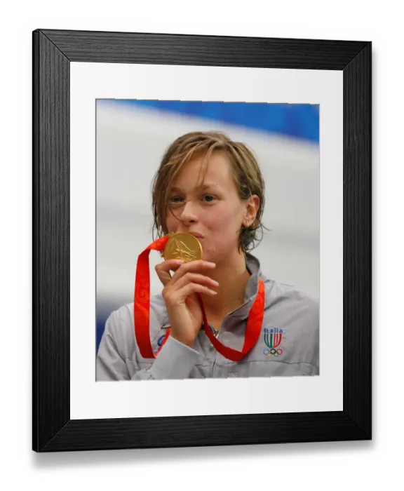 Framed Print : Frederica Pellegrini