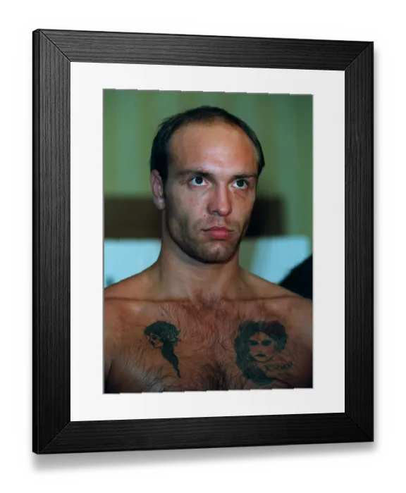 Framed Print : Lou Gent Boxer 02 July 1993 Date: 02 July 1993 Framed Print : Lou Gent Boxer 02 July 1993 Date: 02 July 1993