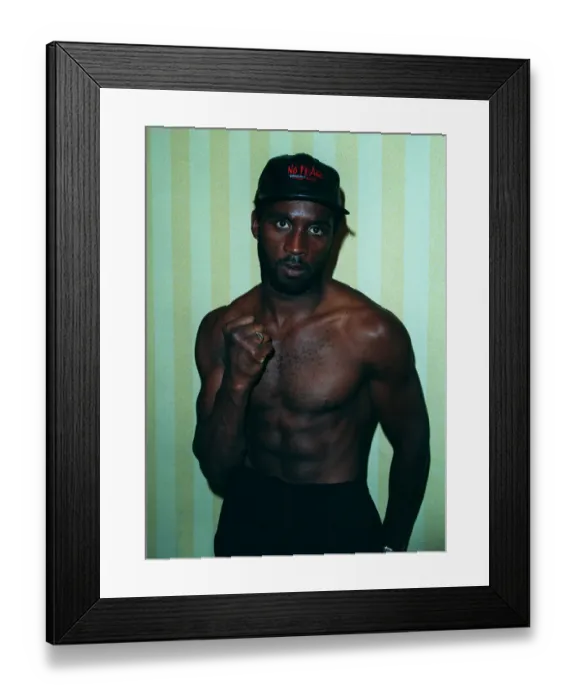 Framed Print : Nigel Benn Framed Print : Nigel Benn