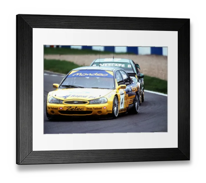 Framed Print : Alain Menu, Ford Team Mondeo Framed Print : Alain Menu, Ford Team Mondeo