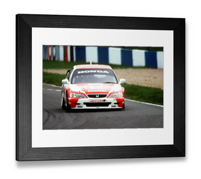 Framed Print : James Thompson, Team Honda Framed Print : James Thompson, Team Honda
