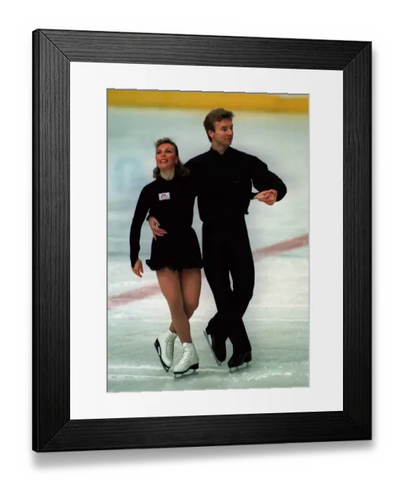Framed Print : Torvill & Dean Framed Print : Torvill & Dean