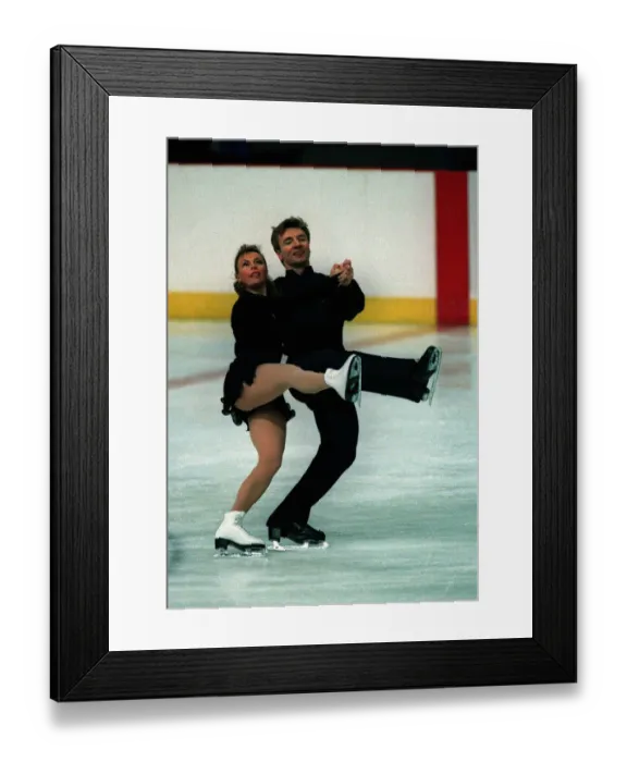 Framed Print : Torvill & Dean Framed Print : Torvill & Dean