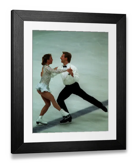 Framed Print : Torville & Dean Framed Print : Torville & Dean