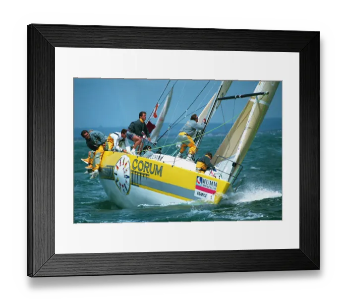Framed Print : Yacht Corum Diamant Framed Print : Yacht Corum Diamant