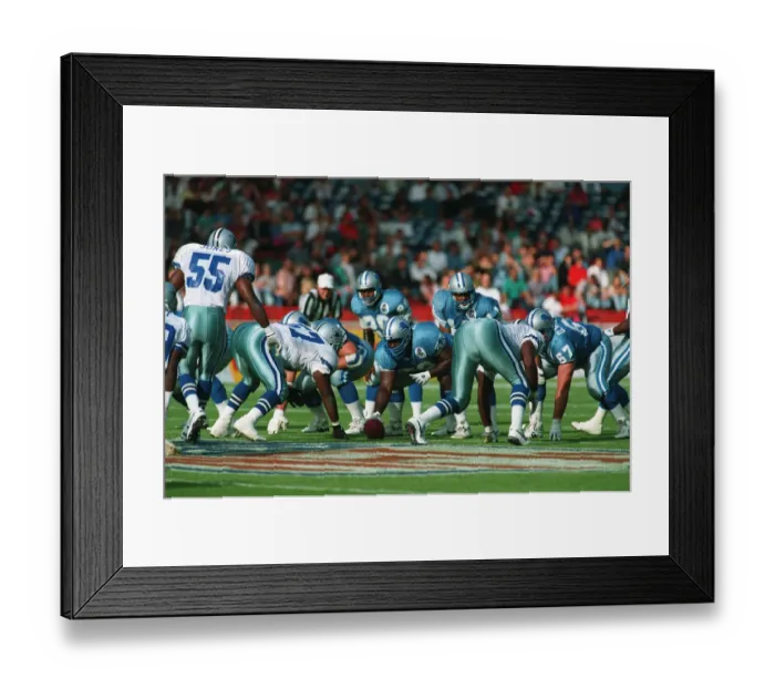 Framed Print : American Footballers Framed Print : American Footballers