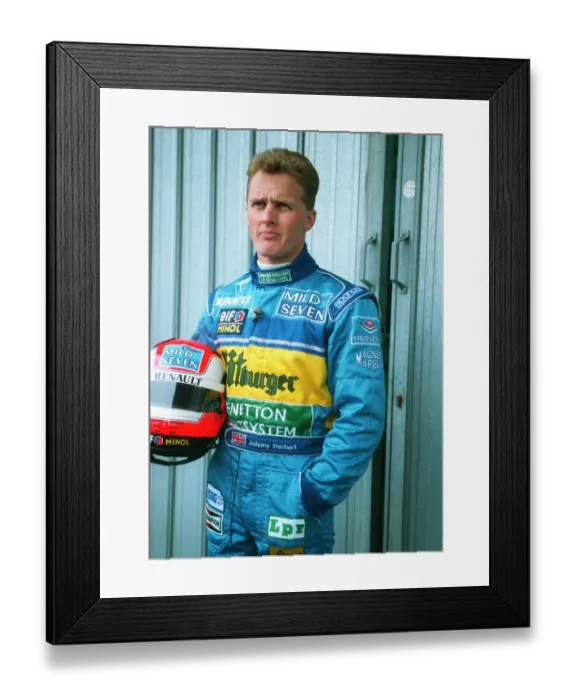 Framed Print : Johnny Herbert Framed Print : Johnny Herbert