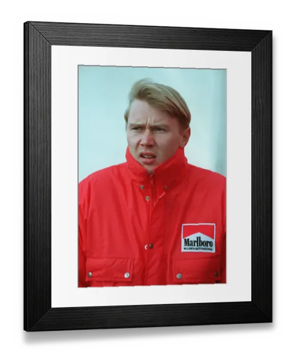 Framed Print : Mika Hakkinen Framed Print : Mika Hakkinen