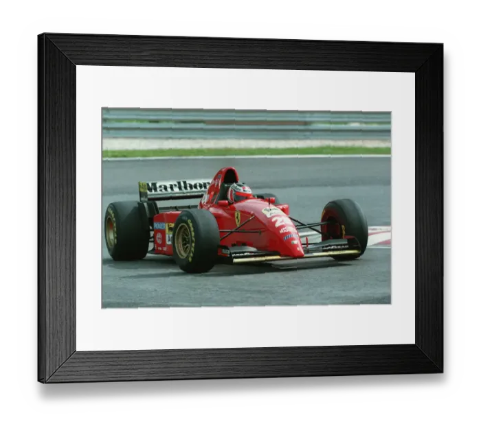 Framed Print : Gerhard Berger