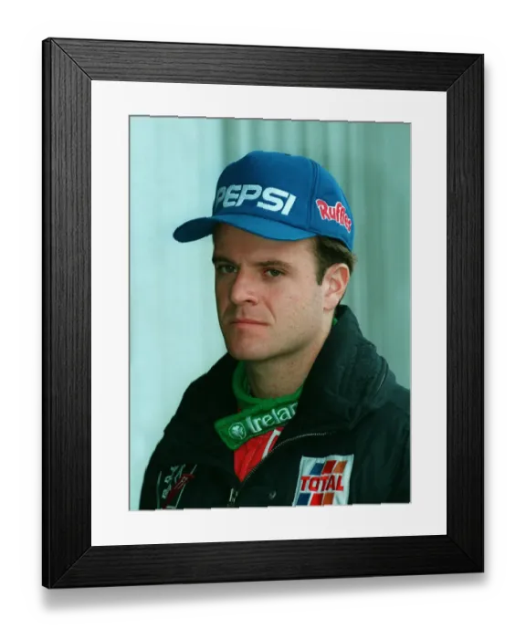 Framed Print : Rubens Barrichello Framed Print : Rubens Barrichello