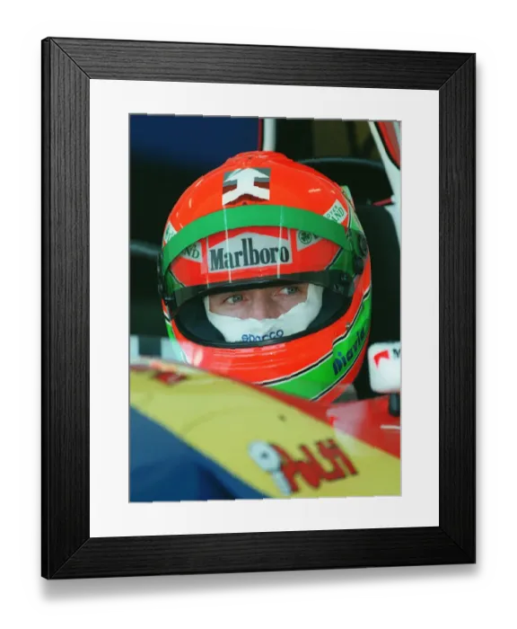 Framed Print : Eddie Irvine Framed Print : Eddie Irvine