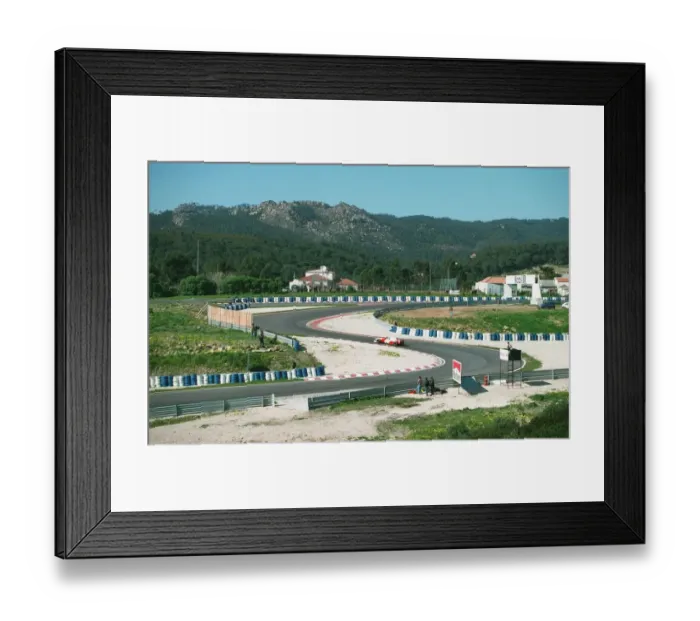 Framed Print : Estoril Chicane