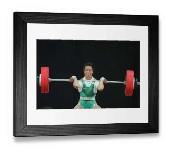 Framed Print : Olympic Weightlifting