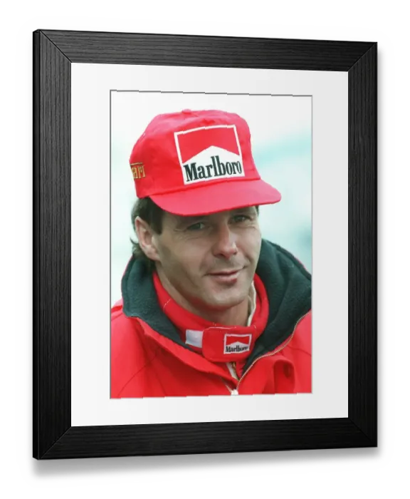Framed Print : Gerhard Berger Framed Print : Gerhard Berger