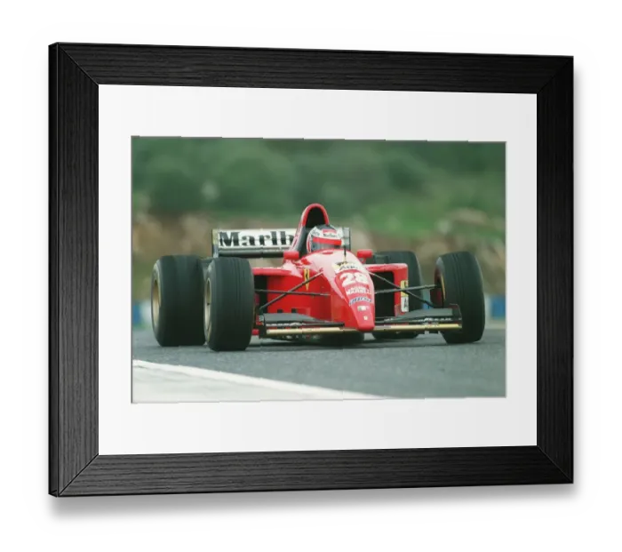 Framed Print : Gerhard Berger Framed Print : Gerhard Berger