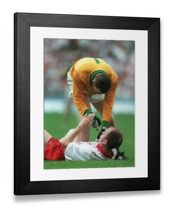 Framed Print : Conor Martin & Peter Canavan Framed Print : Conor Martin & Peter Canavan