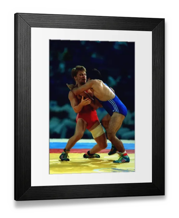 Framed Print : Olympic Wrestling