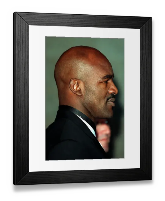 Framed Print : Evander Holyfield Framed Print : Evander Holyfield