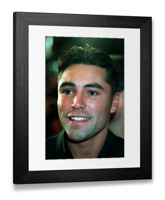 Framed Print : Oscar De La Hoya Framed Print : Oscar De La Hoya