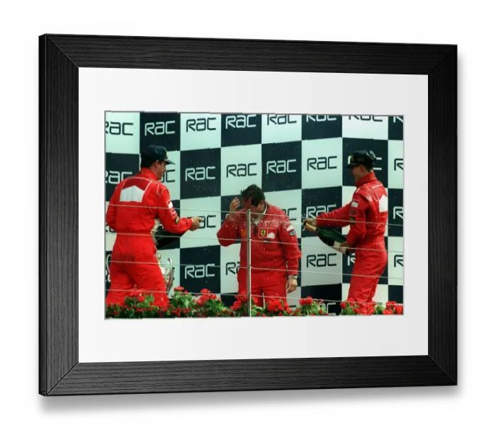 Framed Print : Irvine, Todt & M. Schumacher