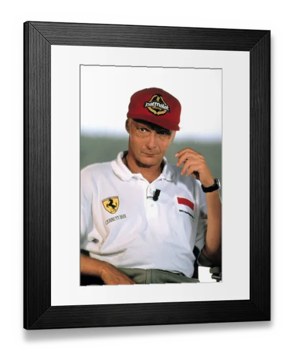 Framed Print : Niki Lauda Framed Print : Niki Lauda