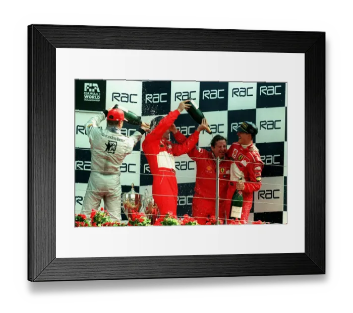 Framed Print : Irvine, Todt & M. Schumacher