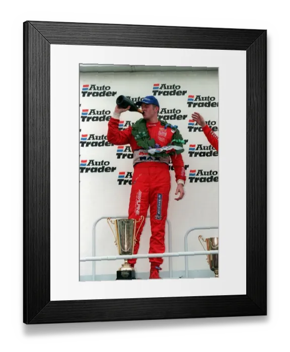 Framed Print : Matt Neal Celebrates Framed Print : Matt Neal Celebrates