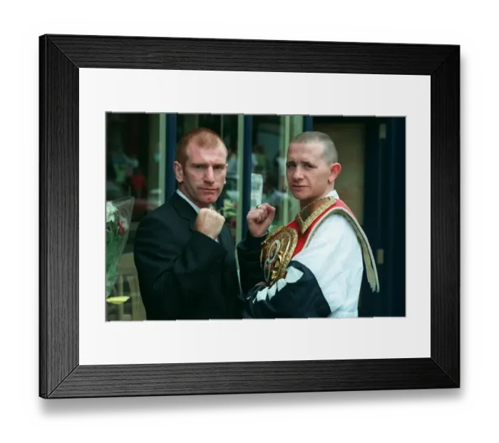 Framed Print : Paul Ingle & Billy Hardie