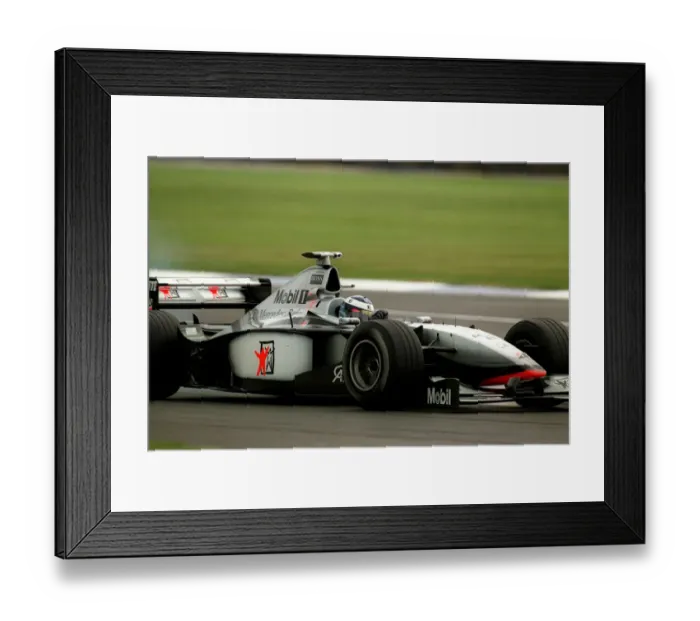 Framed Print : Mika Hakkinen Framed Print : Mika Hakkinen