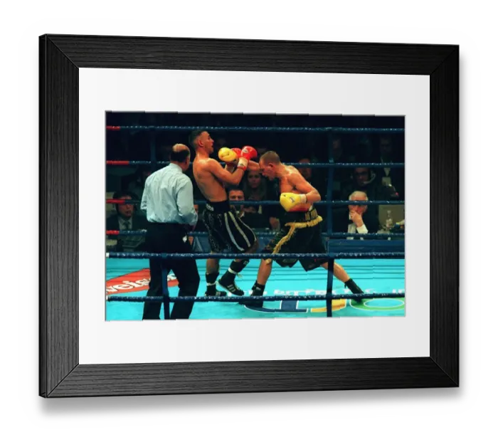 Framed Print : Prince Naseem V Paul Ingle Framed Print : Prince Naseem V Paul Ingle