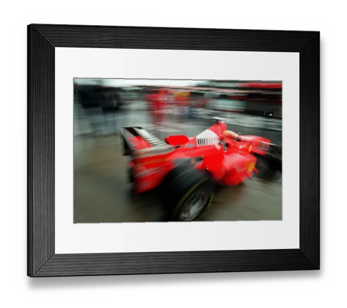 Framed Print : Ferrari Date: 13 July 1998 Framed Print : Ferrari Date: 13 July 1998