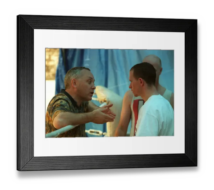 Framed Print : Paul Ingle & Frank Maloney Framed Print : Paul Ingle & Frank Maloney